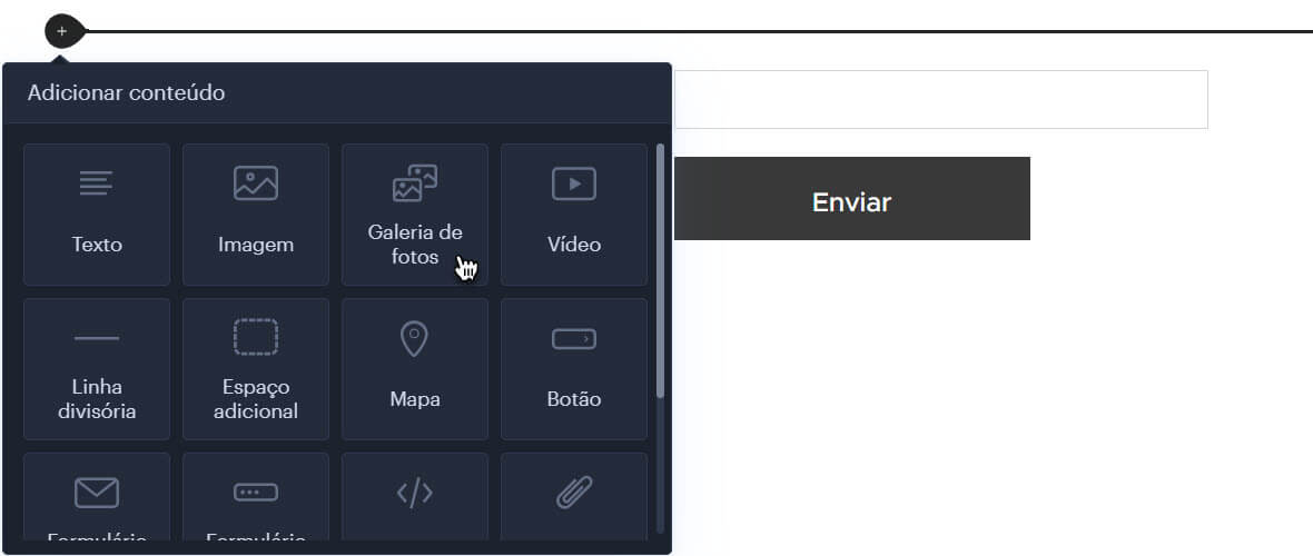 Criar Galeria de Imagens