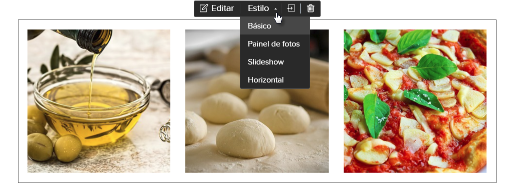 Criar Galeria de Imagens
